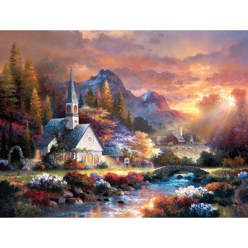 Puzzle Pièces Xxl - Matin D'espoir - Puzzle 500 Pièces