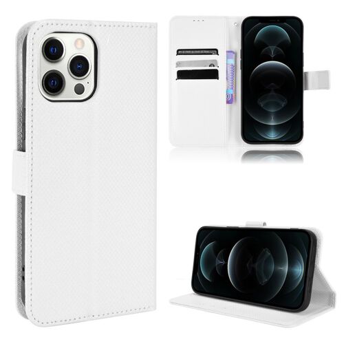 Coque Iphone 12 Pro Max,Etui Pour Iphone 12 Pro Max,Coque En Cuir Pour Iphone 12 Pro Max,Convient A Etui La Iphone 12 Pro Max,Blanc
