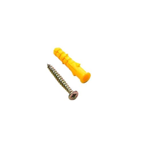 50 Set M6 Cadre Fixations Tube d'expansion Ancrages Clous Bouchon Boulon Vis-CE
