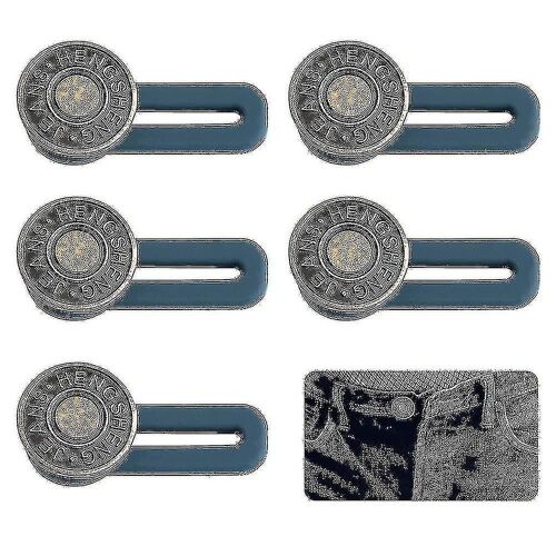 Rallonge De Bouton Pour Pantalons Rallonges De Taille Pour Hommes Pantalons Jean Bouton D'extension De Ceinture (5pcs)-Ce