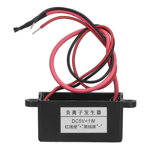 Générateur d'ions négatifs Mini purificateur d'air Module générateur ioniseur noir pour distributeur d'eau Dc5v