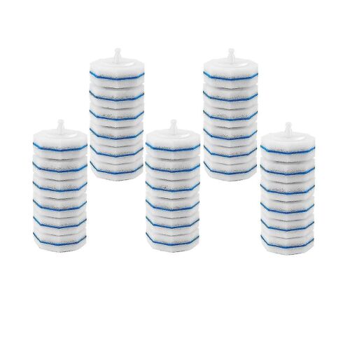 Système de nettoyage de toilette jetable Toilette jetable Brosse de recharge jetable dans les toilettes Recharges jetables dans les toilettes 30pcs-CE