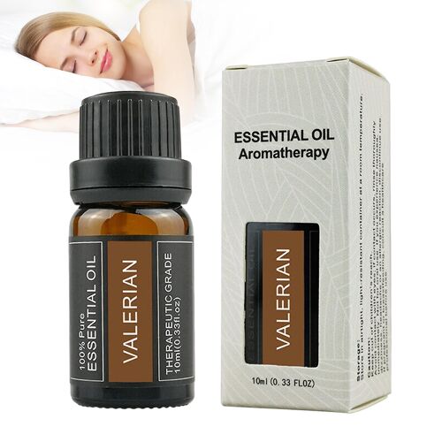 Huile Essentielle De Valériane Pour Le Sommeil Parfum Relaxant Huile Essentielle De Valériane Non Diluée Pour L¿Utilisation Du Sommeil De Voyage À Domicile 