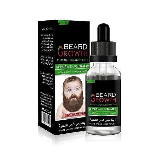Barbe Croissance Des Poils Régénération Réparation Nutriments Naturels 30ml