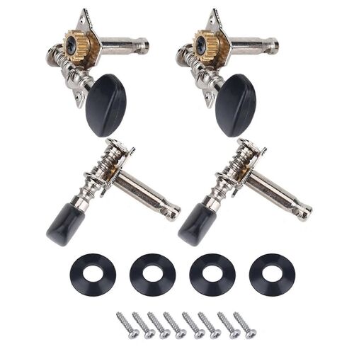Ensemble De Remplacement De Chevilles D'accordage 4pcs Pour Ukulélés Pièces D'instruments De Musique Résistantes À L'usure Pour Les Joueurs De Ukulélés