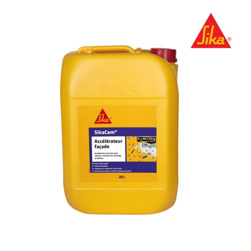 Accélérateur de prise SIKA SikaCem Accélérateur Façade - 20L