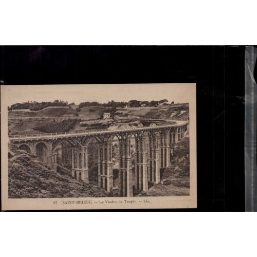 Carte Postale Saint Brieuc Le Viaduc De Toupin Ll En L'état Sur Les Photos