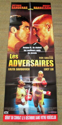 Les Adversaires - Antonio Banderas, Lucy Liu - Affiche De Vidéoclub Format 156x58cm