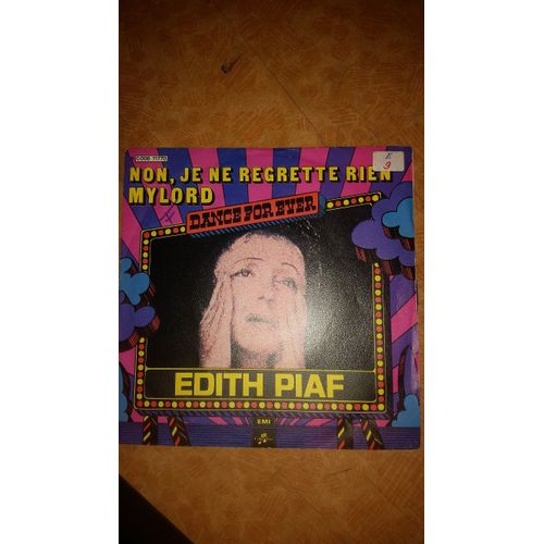 Edith Piaf Non Je Regrette Rien 45 Tours