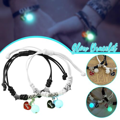 Mode Bracelet Lumineux Délicat Bracelets Élégants Accessoires Cadeau Pour La Saint-Valentin