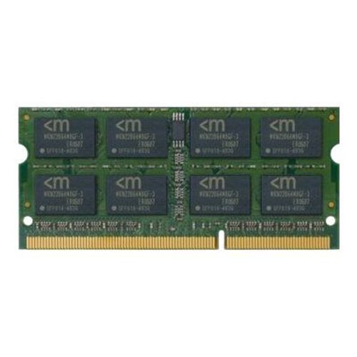 Mushkin Essentials - DDR3 - module - 8 Go - SO DIMM 204 broches - 1600 MHz / PC3-12800 - CL11 - 1.35 V - mémoire sans tampon - non ECC