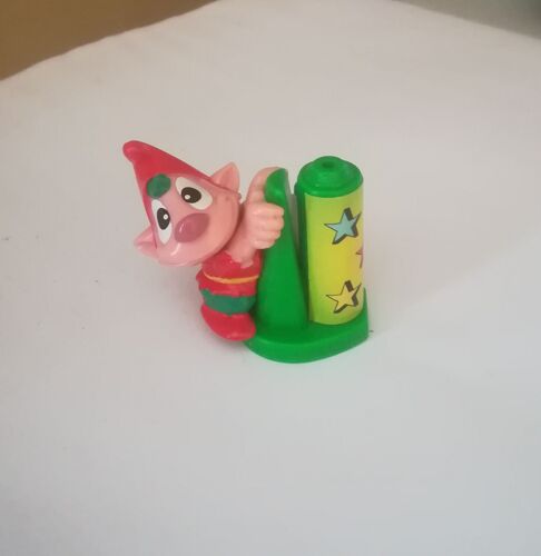 Figurine Kinder Surprise 2005 S N 3 : Lutin Coupe Ruban