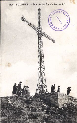 Carte Postale De Lourdes (Hautes Pyrénées) Sommet Du Pic Du Jer (Réf.302)