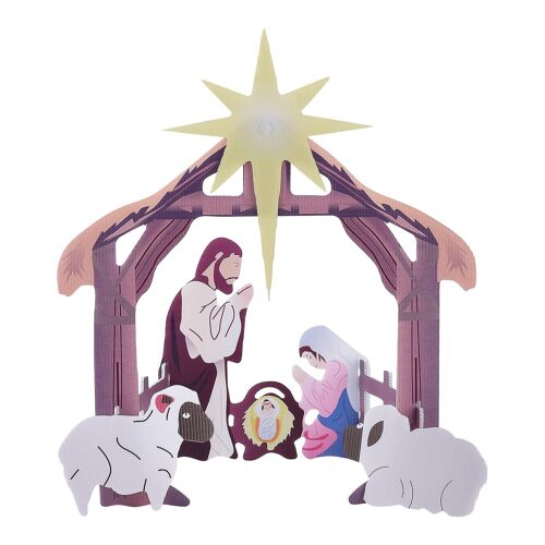 Nativité Décors Signalisation Scène Cour Prairie Plug In Party 3d Décoration
