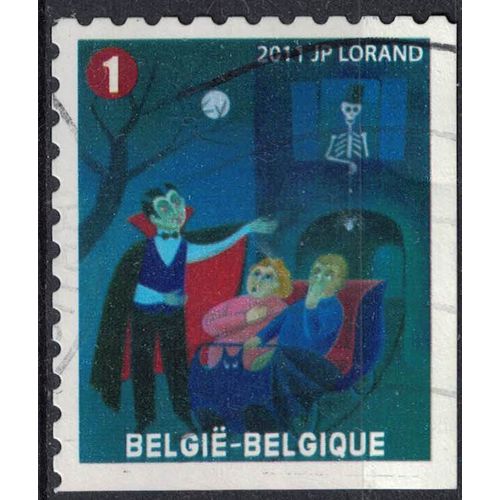 Belgique 2011 Oblitéré Used Foire Foraine Maison Hantée Su