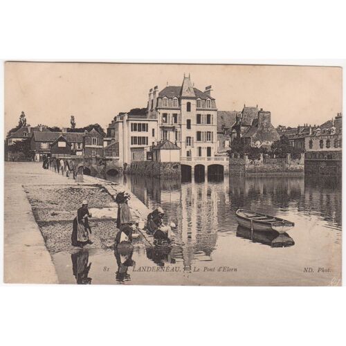 Cpa 81 Landerneau (Finistère) - Le Pont D'elorn