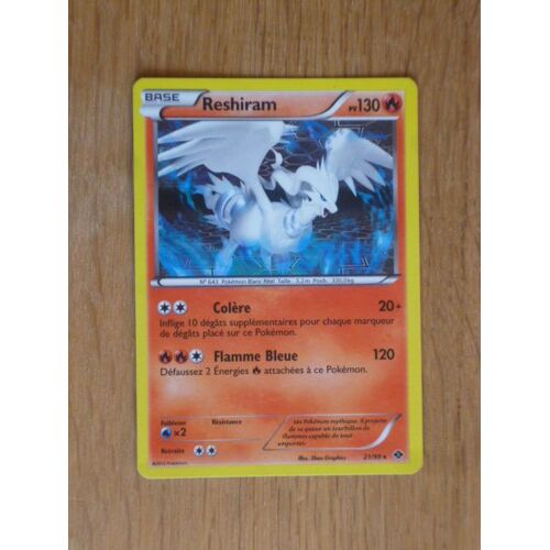 Reshiram Holo 130 Pv 21/99