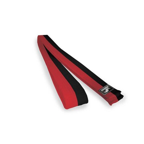 Dorawon, Ceinture Rouge Et Noire En Coton Bicolore, Taille 320 Cm