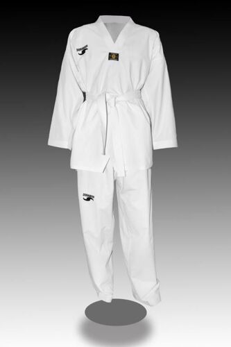 Dorawon, Dobok Taekwondo Brod? Premium Taille 180 Cm, Col Blanc