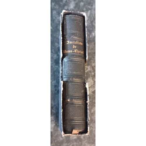 Imitation De Jésus-Christ, Traduction Du R.P. De Gonnelieu. Nouvelle Édition Augmentée Des Vêpres Du Dimanche Et Des Prières Durant La Messe. 1846.