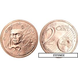 Pièce Monnaie 2 Cts Centimes Euro France 2016