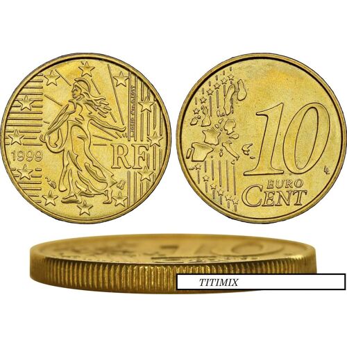 Pièce Monnaie 10 Cts Centimes Euro France 2010