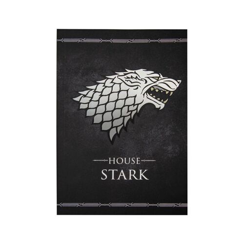 Game Of Thrones - Carnet De Notes House Stark
