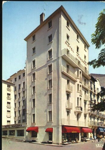 Carte Postale De Lourdes (Hautes-Pyrénées) Hôtel Madonna, 16 Avenue Peyramale