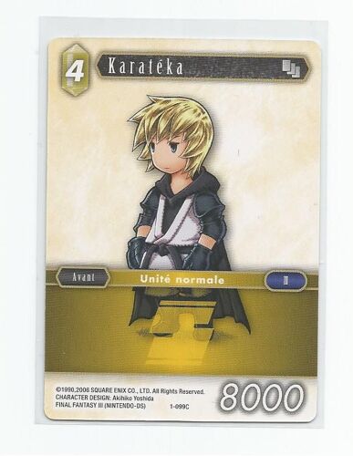 Final Fantasy Tcg - Karatéka (1-099c)