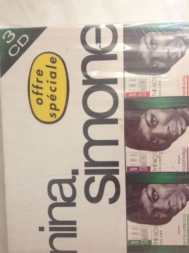 Coffret 3 Cd Nina Simone Ne Me Quitte Pas, Mood Indigo, Work Song