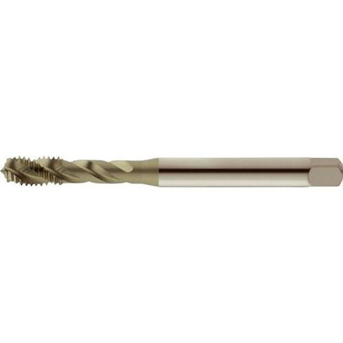 Taraud machine pour trous borgnes, DIN 371, sans revêtement, Filetage : M4, Pas 0,7 mm, Long. totale 63 mm, queue Ø 4,5 mm