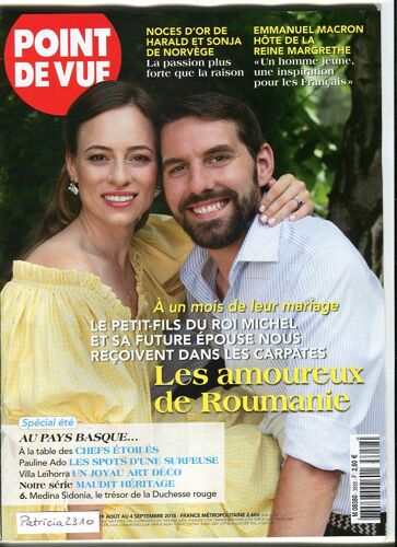 Point De Vue - N°3658 : Les Amoureux De Roumanie