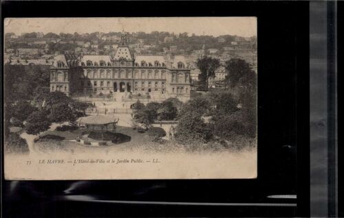 Carte Postale Le Havre ( L 'hotel De Ville Et Le Jardin Public.. ) En L'état Sur Les Photos