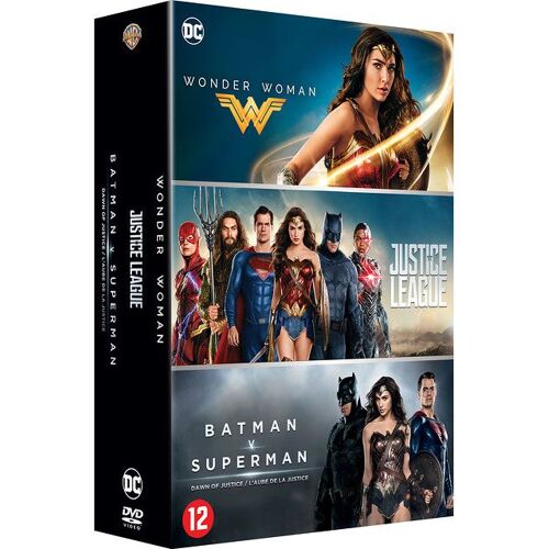 Dc Universe - Coffret 3 Films : Justice League + Wonder Woman + Batman V Superman : L'aube De La Justice - Pack