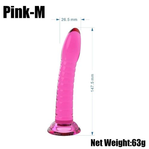 Godemiché Anal En Silicone Liquide Pour Femme,Jouets Sexuels Porno,Énorme Et Réaliste,Sex Shop- M Pink-B312