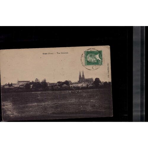 Carte Postale Sees (Orne) Vue Generale En L'état Sur Les Photos