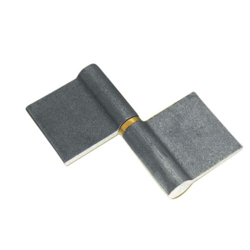 PAUMELLE DE GRILLE PROFILEE EN 120MM LAME AU CENTRE