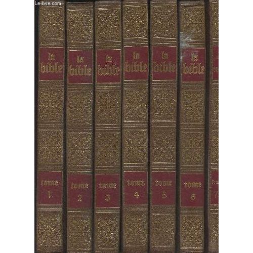 La Bible - En 7 Tomes + 1 Volume Tables Et Index - Collection En Ce Temps-Là