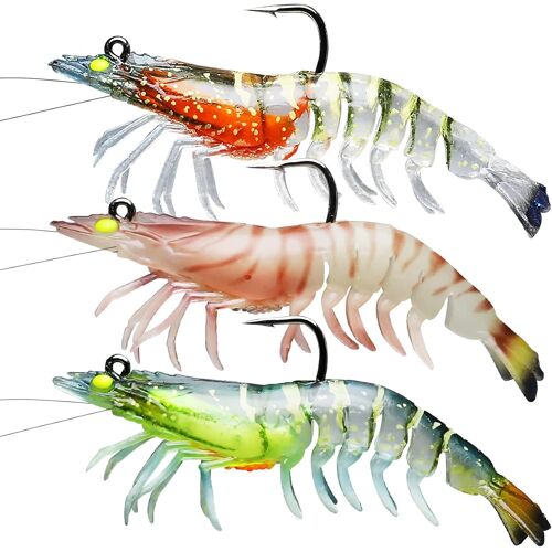 Leurres Souples Pour Carpe Brochet Truite Bar Pêche Poisson Nageur Avec Des Hameçons Bkk Ou Vmc Ultra Affûtés, Formule Japonaise, Leurre Peche Carnassier Pour L'eau Salée Et L'eau Douce Mer