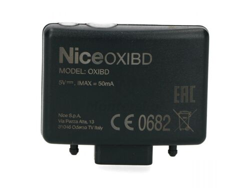 Récepteur bi-directionnel NICE OXIBD pour portail et garage