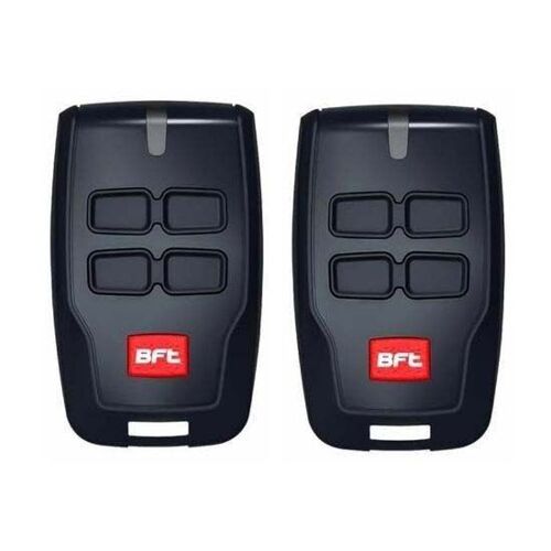 2 Télécommandes BFT B RCB04 pour portail