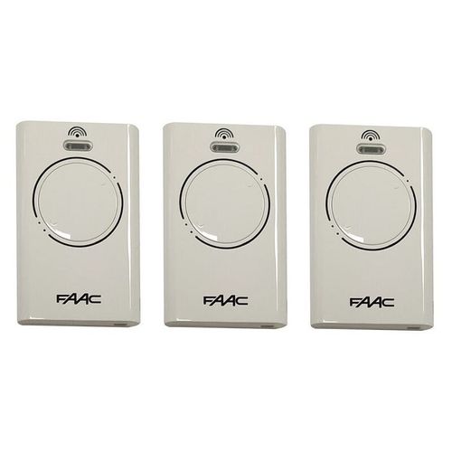 3 Télécommandes FAAC XT2 433