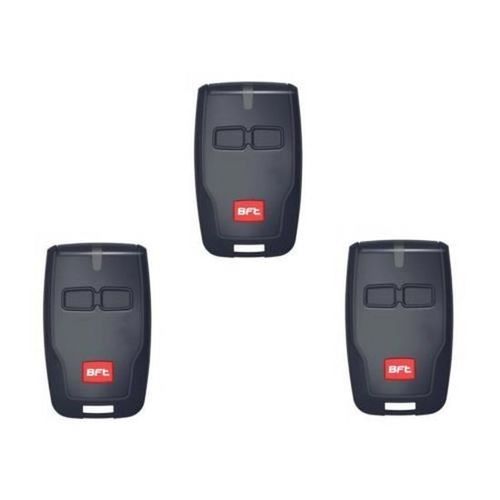 Lot de 3 Télécommandes BFT MITTO B RCB 02 pour portail