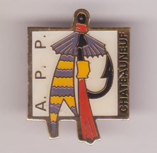 Pins A.P.P. Chateauneuf 2.1x2.9 Cm