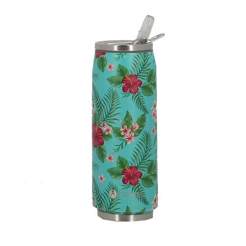 Canette Isotherme Les Artistes De Paris Canette Papetee 500ml/16,5fl.Oz Turquoise 500ml
