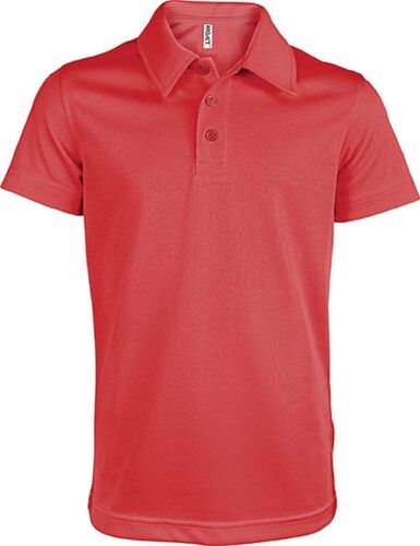 Polo Enfant Mixte - Pa484 - Rouge