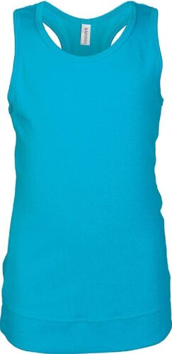 Débardeur Enfant Fille - K362 - Bleu Turquoise