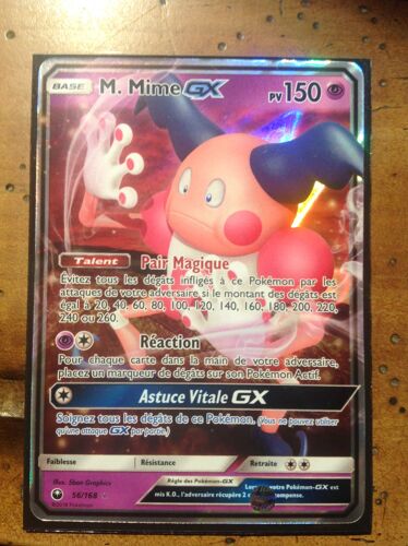 M.Mime Gx 56/168 Série Soleil Et Lune Tempête Céleste