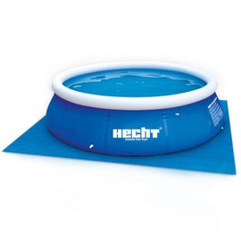 Hecht 016123 Tapis de sol Bâche de piscine robuste mesurant 309x309cm pour une plus longue durée de vie de votre piscine