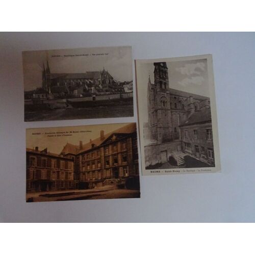 Reims 3 Cartes Postales
